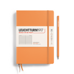 Leuchtturm Lined Notebook: Apricot Orange