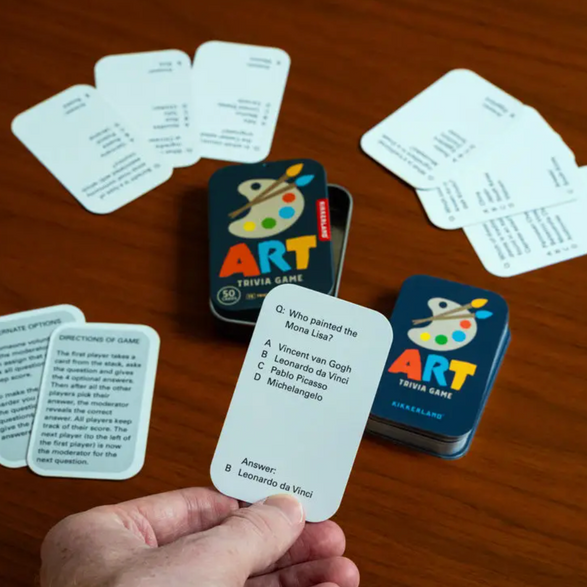 Art Trivia Card Game