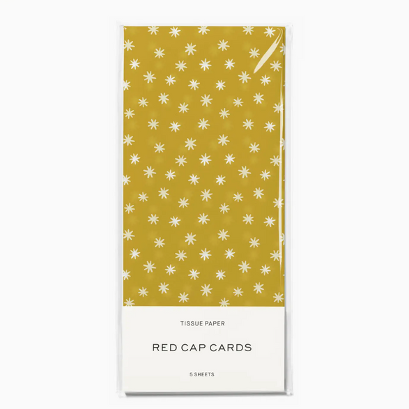 Yellow Star Tissue Paper Set