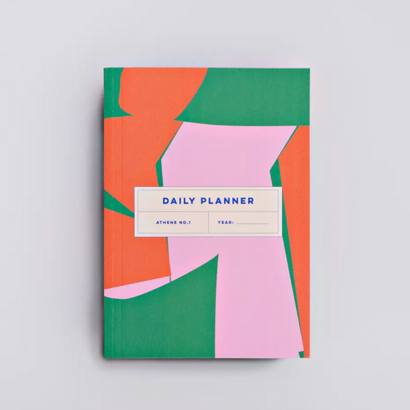 Undated Daily Planner: Athens
