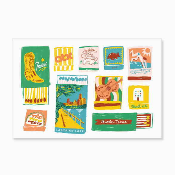 Austin Matchbox Postcard