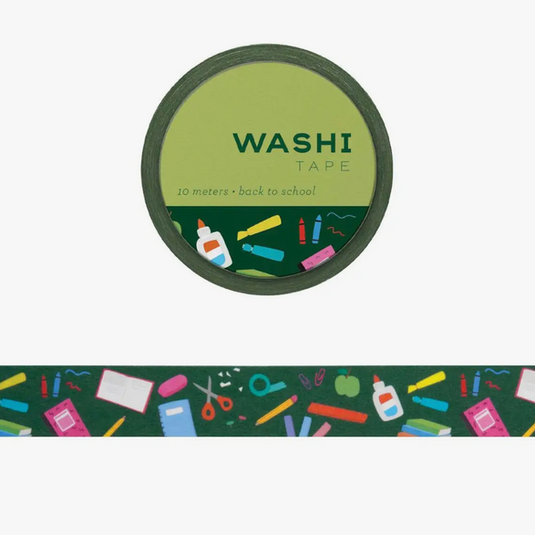 Back to School Washi Tape (15mm)