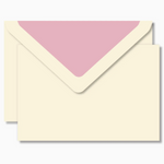 Crown Mill Notecard Set - Cream/Pink