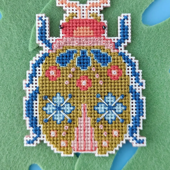 Cross Stitch Kit: Beetle