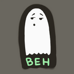 Beh Ghost Sticker