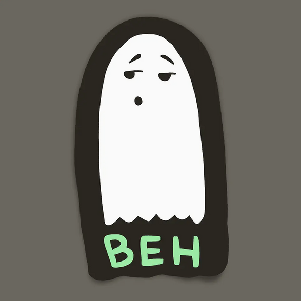 Beh Ghost Sticker