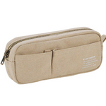 Beige Kleid Pen Pouch