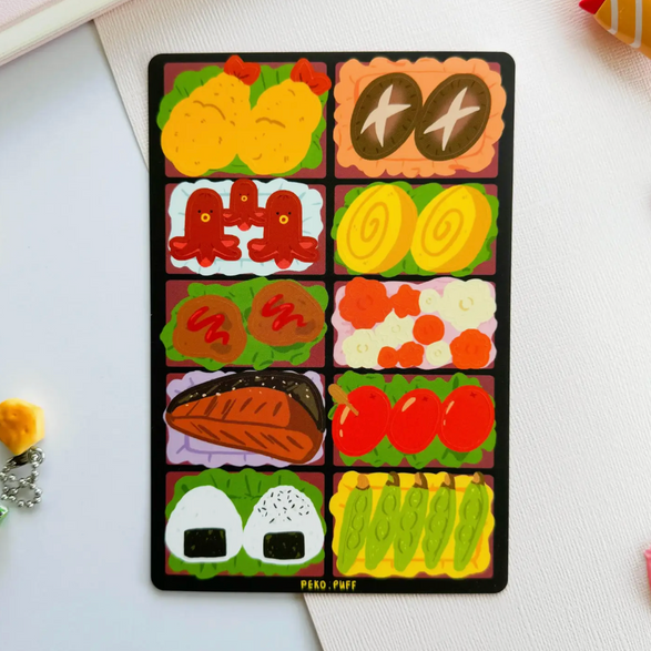 Bento Box Sticker Sheet