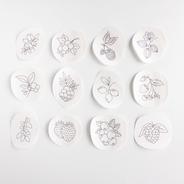 Berry Embroidery Design Pack