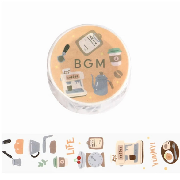 Coffee Washi Tape (30mm)
