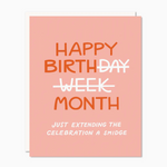Birth Day Week Month