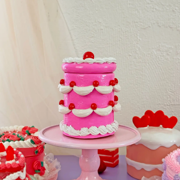 Birthday Cake Trinket Box