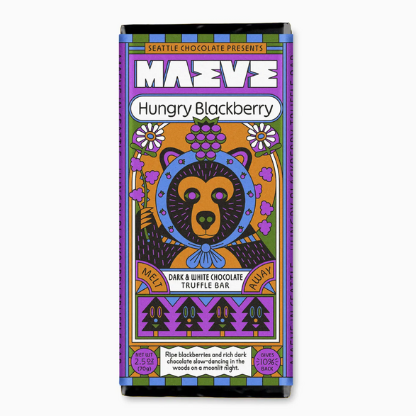 Blackberry Truffle Bar