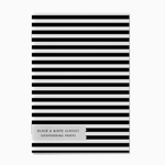 Black & White Scrapbook Paper Booklet