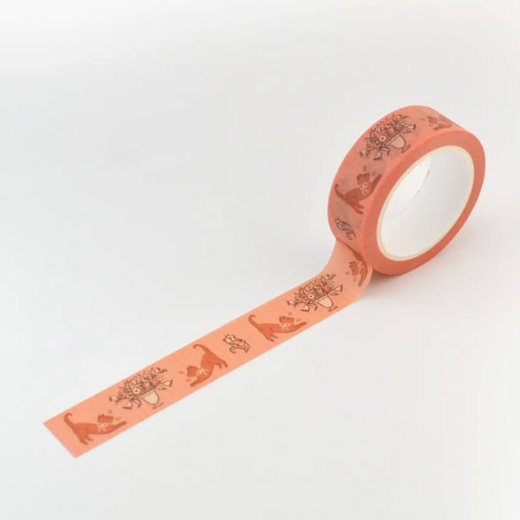 Blossom Cats Washi Tape (15mm)