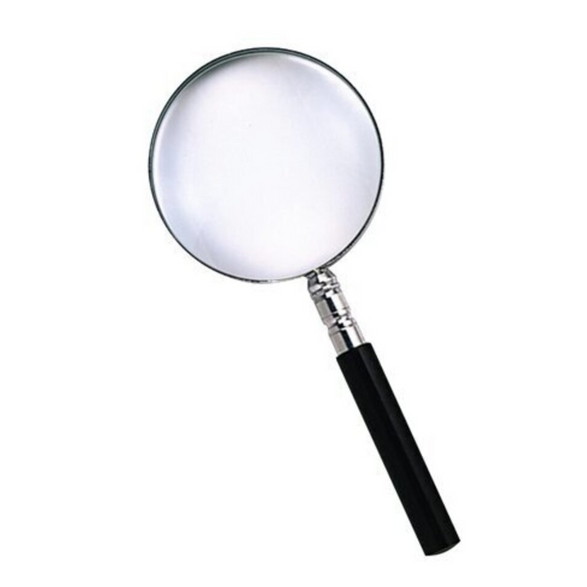 Mini Blue Glass Magnifying Glass (50mm) – The Paper + Craft Pantry