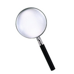 Small Blue Glass Magnifying Glass (65mm)