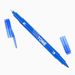 Twin Tone Dual Tip Marker Pen - 28 color options