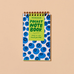 Lined Pocket Notebook: Blueberries