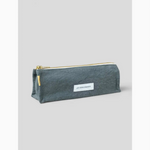 Blue Cotton Canvas Pen Pouch