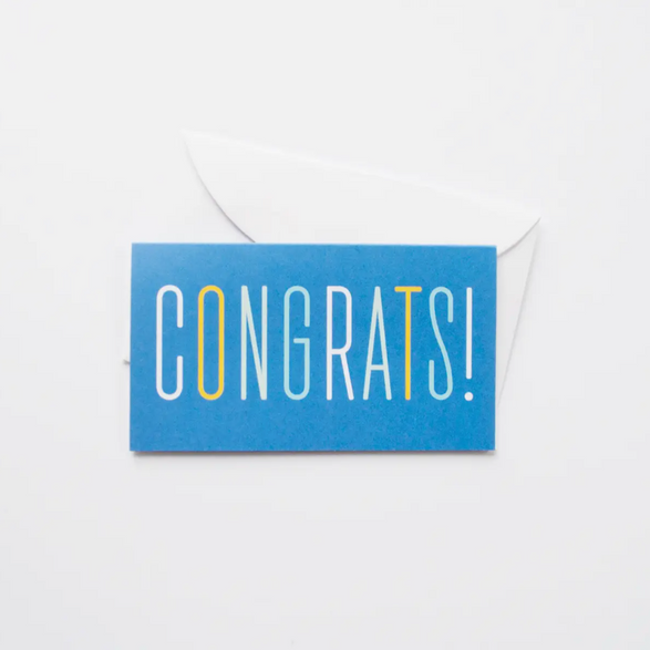 Congrats! Mini Card