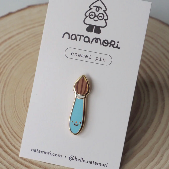 Paint Brush Enamel Pin