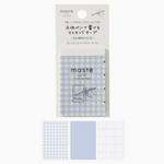 Masté Sticky Notes - Set of 30 (Gingham Blues)
