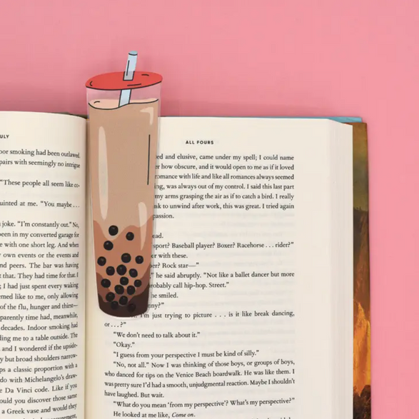 Boba Tea Bookmark