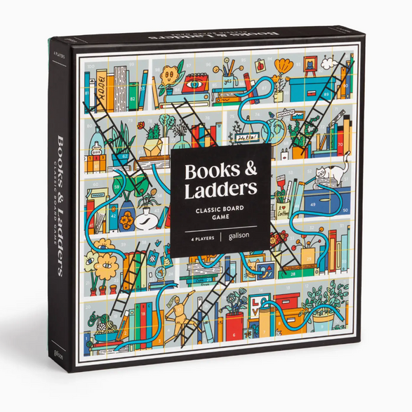 Books and Ladders Board Game