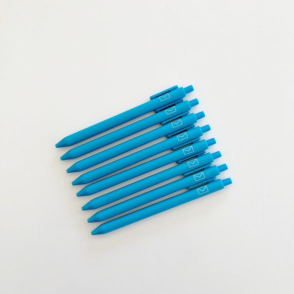 Paper + Craft Pantry: Bright Blue Envelope Pen