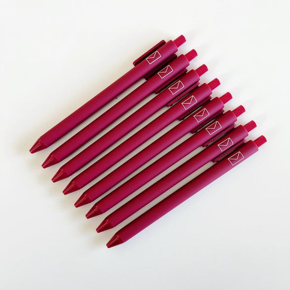 Paper + Craft Pantry: Burgundy Envelope Pen