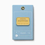 Butter Enamel Pin