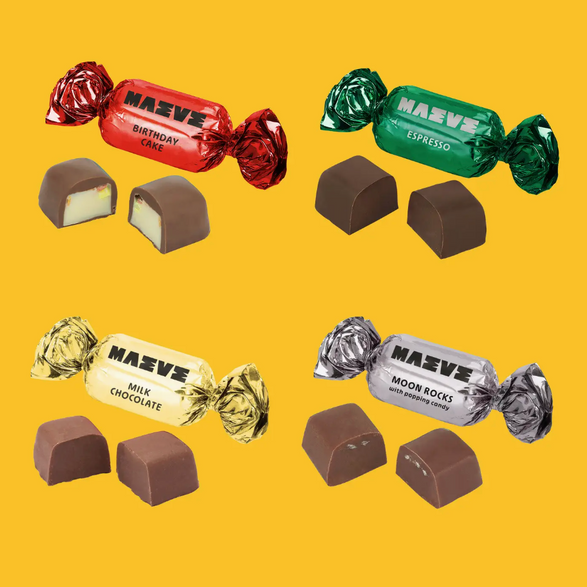 Holiday Cabin Chocolate Bonbons Box (4oz)