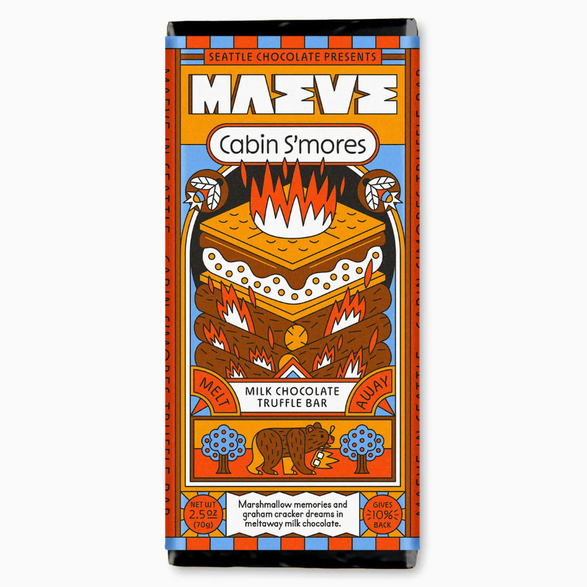 Cabin S'mores Truffle Bar