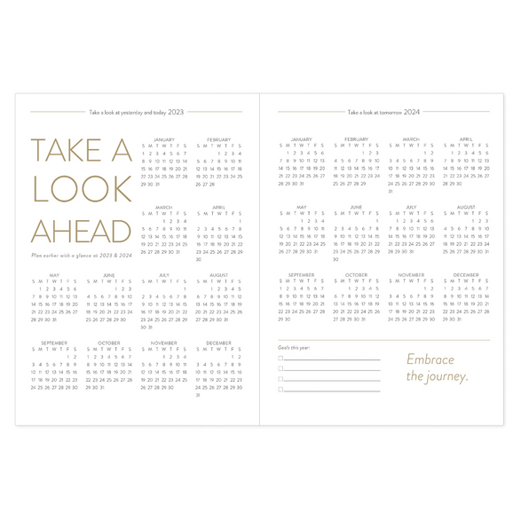 2023-2024 Monthly Planner: Cactus