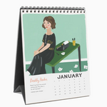 2025 Desk Calendar: Ladies of Literature