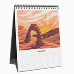 2025 Desk Calendar: National Parks