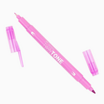 Twin Tone Dual Tip Marker Pen - 28 color options