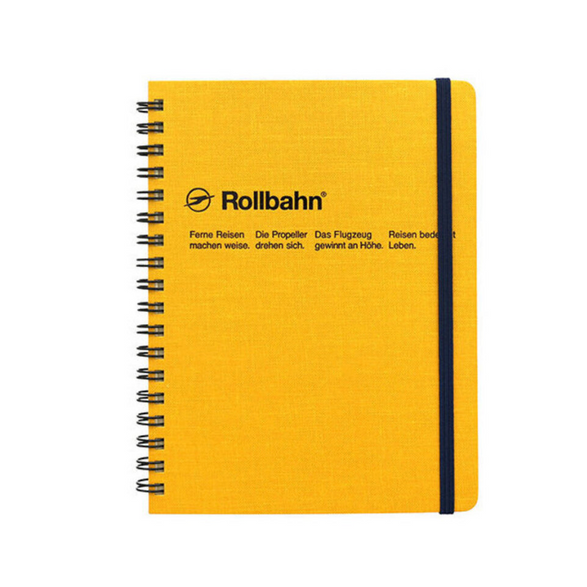 Cap-Martin Graph Rollbahn Notebook: Yellow