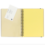 Cap-Martin Graph Rollbahn Notebook: Yellow