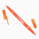 Twin Tone Dual Tip Marker Pen - 28 color options