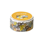 Cat Crowd Retro Washi Tape