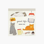 Cat Good Life Block Notepad