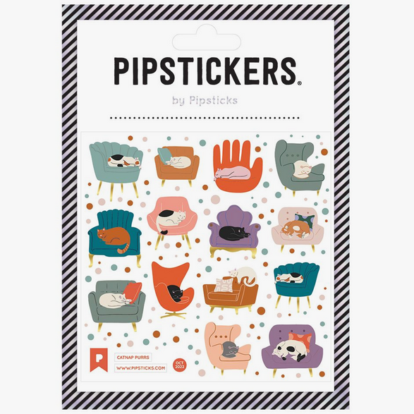 Catnap Purrs Sticker Sheet