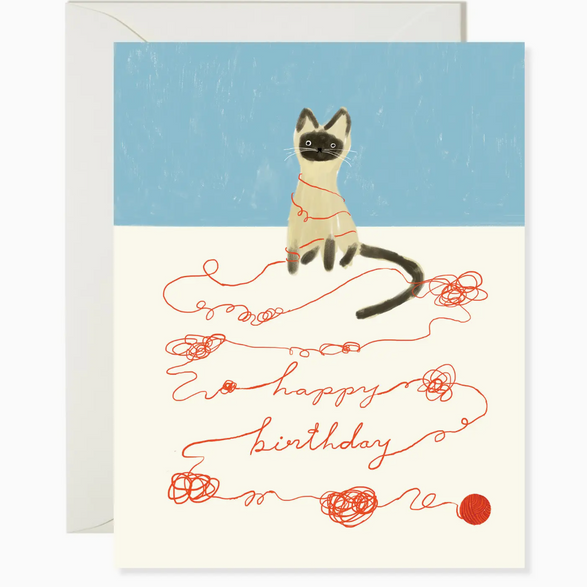 Cat String Birthday