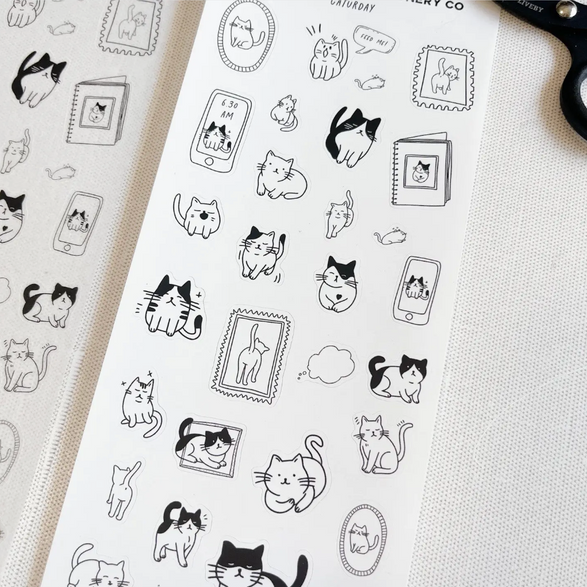 Caturday Sticker Sheet