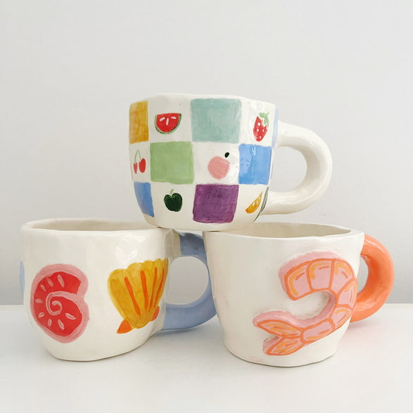 09.07.25 Ceramics: Handbuilt Mugs Workshop Ticket (In-Studio)
