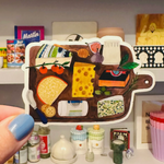 Cheeseboard Sticker