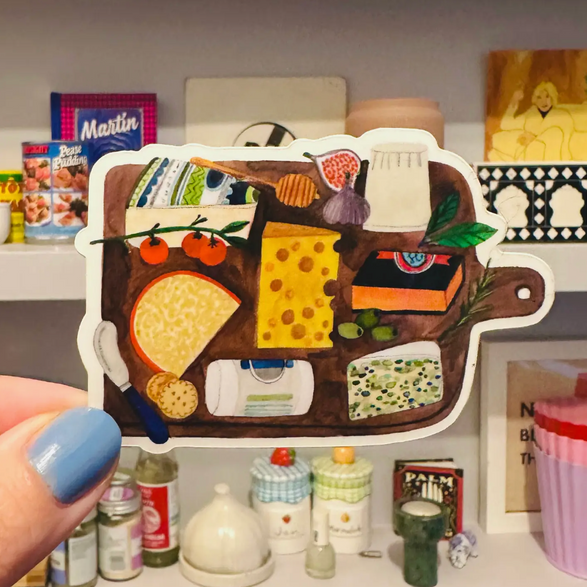Cheeseboard Sticker