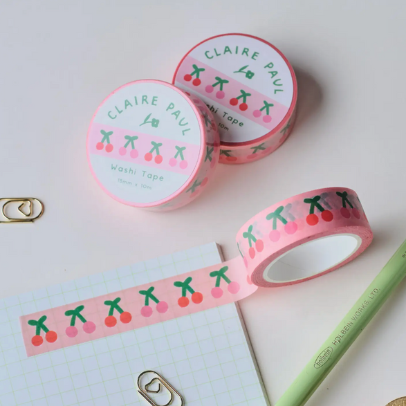 Cherries Washi Tape (15mm)
